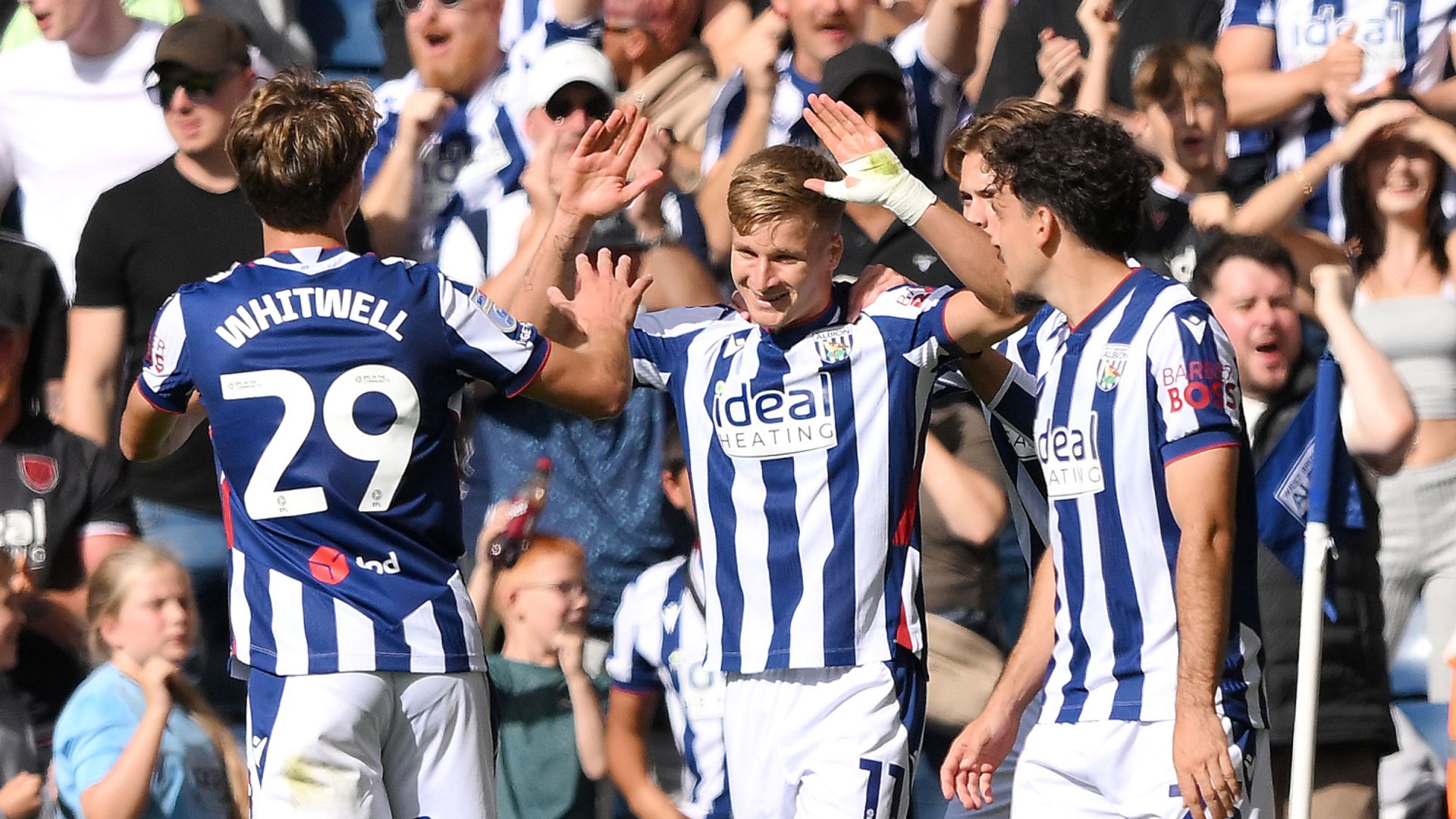 West Brom edge past Watford