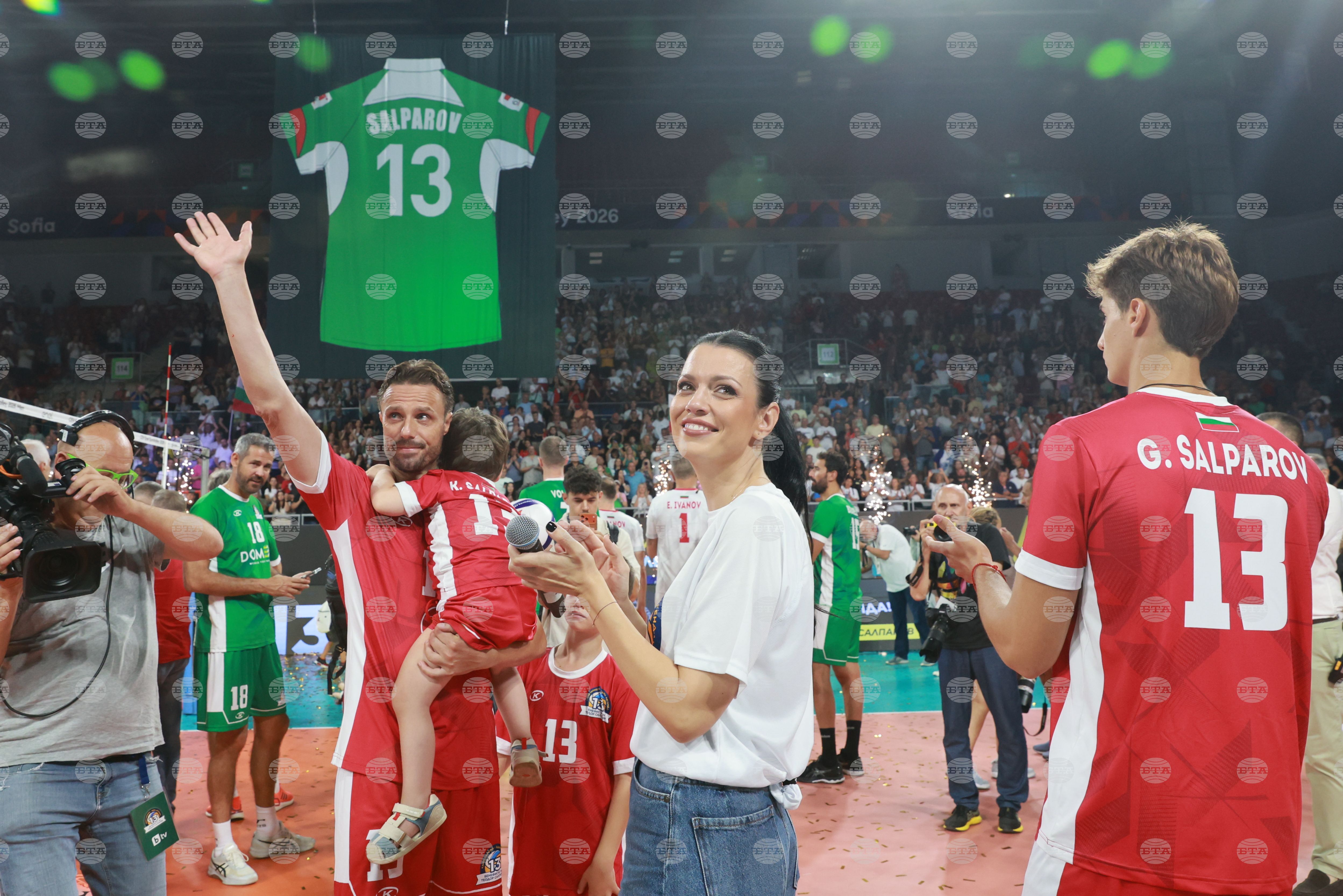 9,000-Plus Attend Volleyball Libero Teodor Salparov's Benefit Match on Saturday