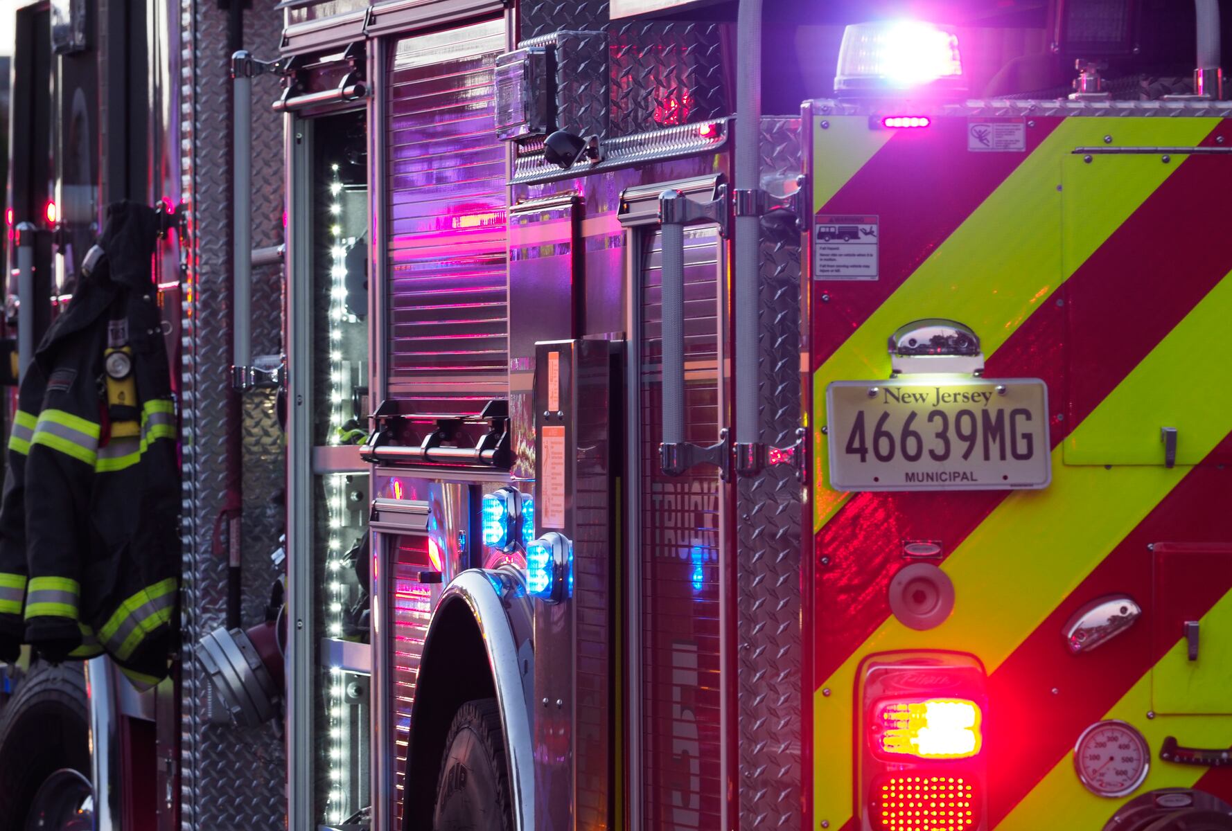 Overnight fire at a N.J. apartment building leaves 2 hospitalized, residents evacuated