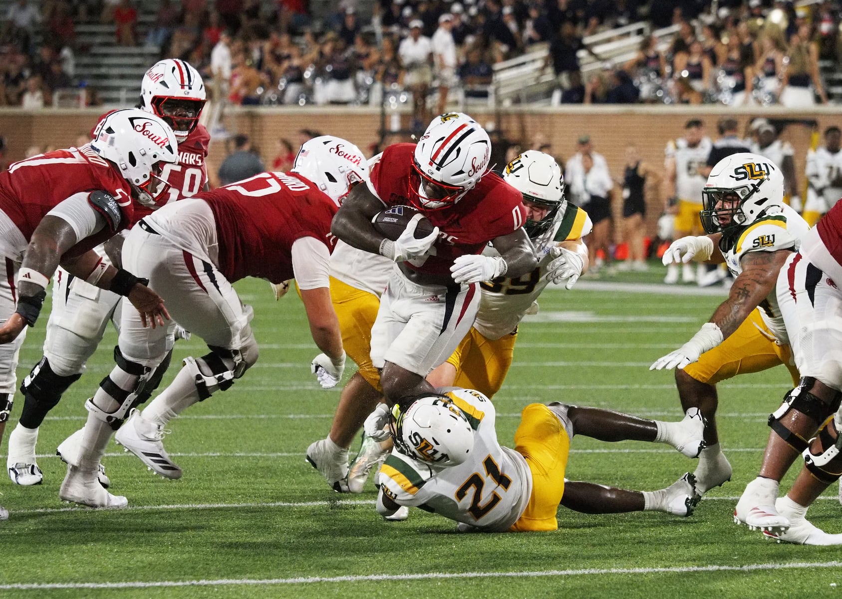 South Alabama runs past SE Louisiana in season-opener