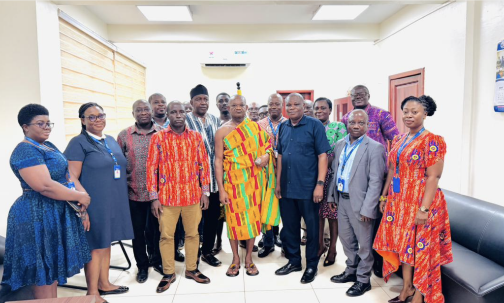 Nhyiaesohene pledges support to ECG to curb encroachment
