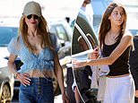 Nicole Kidman cuts a casually chic figure as she jets out of Sydney with teen daughter Faith after a whirlwind visit for Practical Magic 2 screening