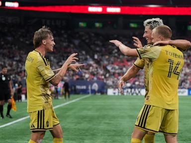 Tomas Totland and Conrad Wallem score 4 minutes apart as St. Louis City beats the Whitecaps 3-1