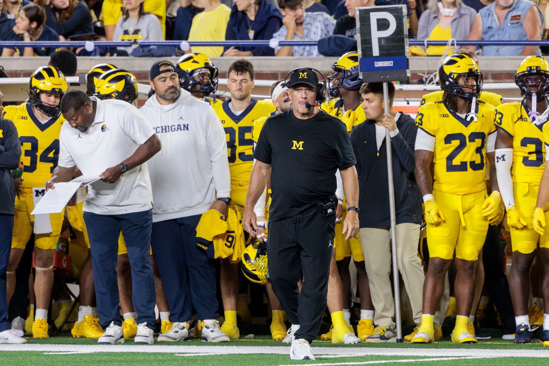 Overheard outside Michigan’s locker room: Avoiding disaster and a lot to fix