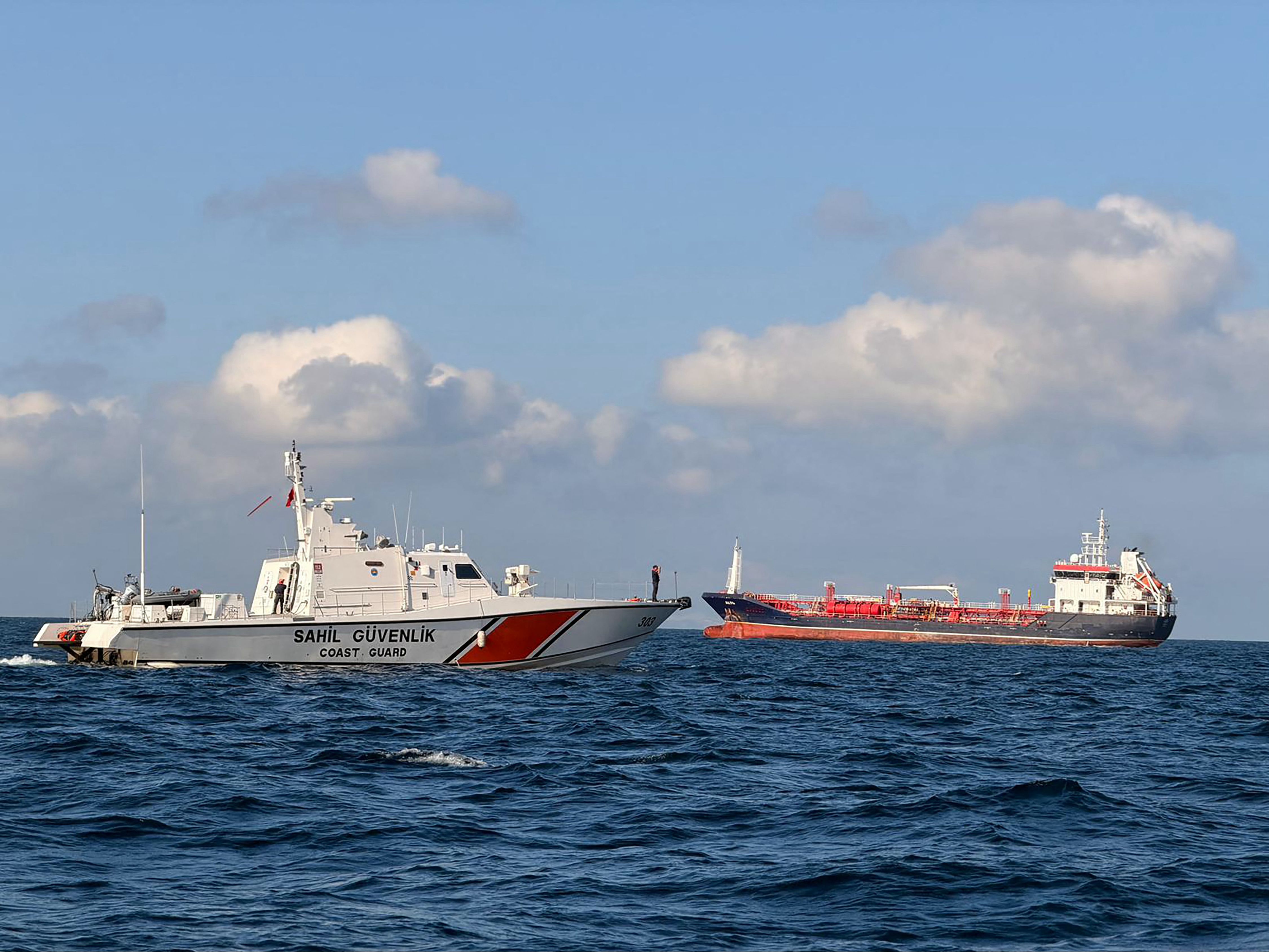 Rescuers reach sunken ship’s wreckage off Istanbul