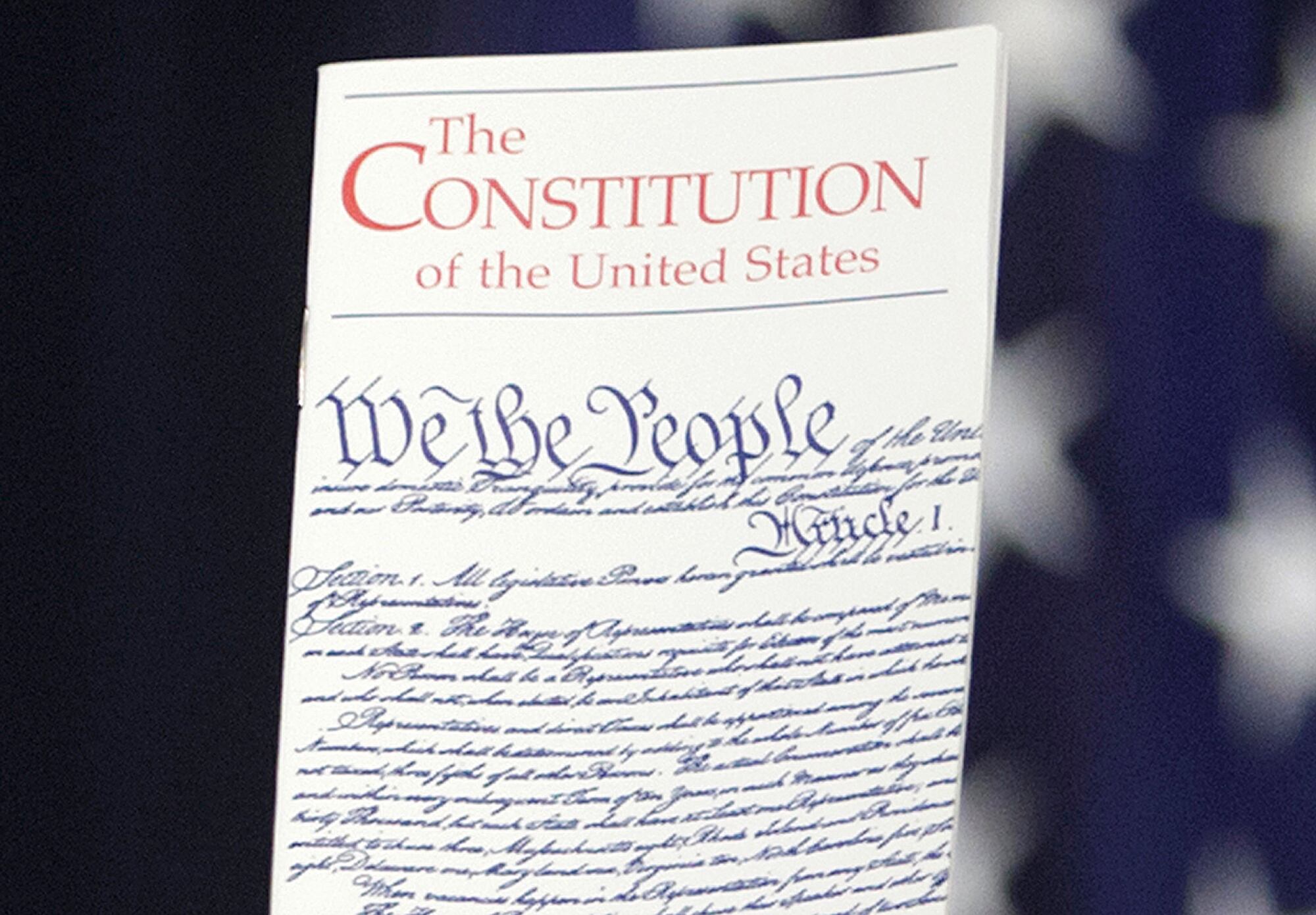 Letter: The old Constitution is out, and the new one is in