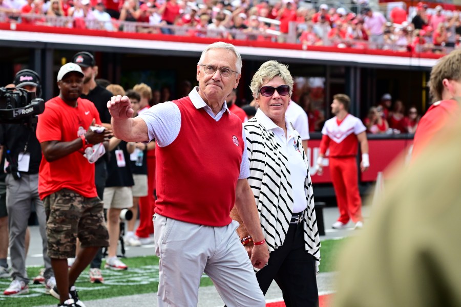 Former Buckeyes coach Jim Tressel enshrined into Ohio Stadium ring of honor