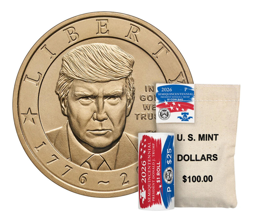 $1 coin with Trump’s face on sale for more than $1