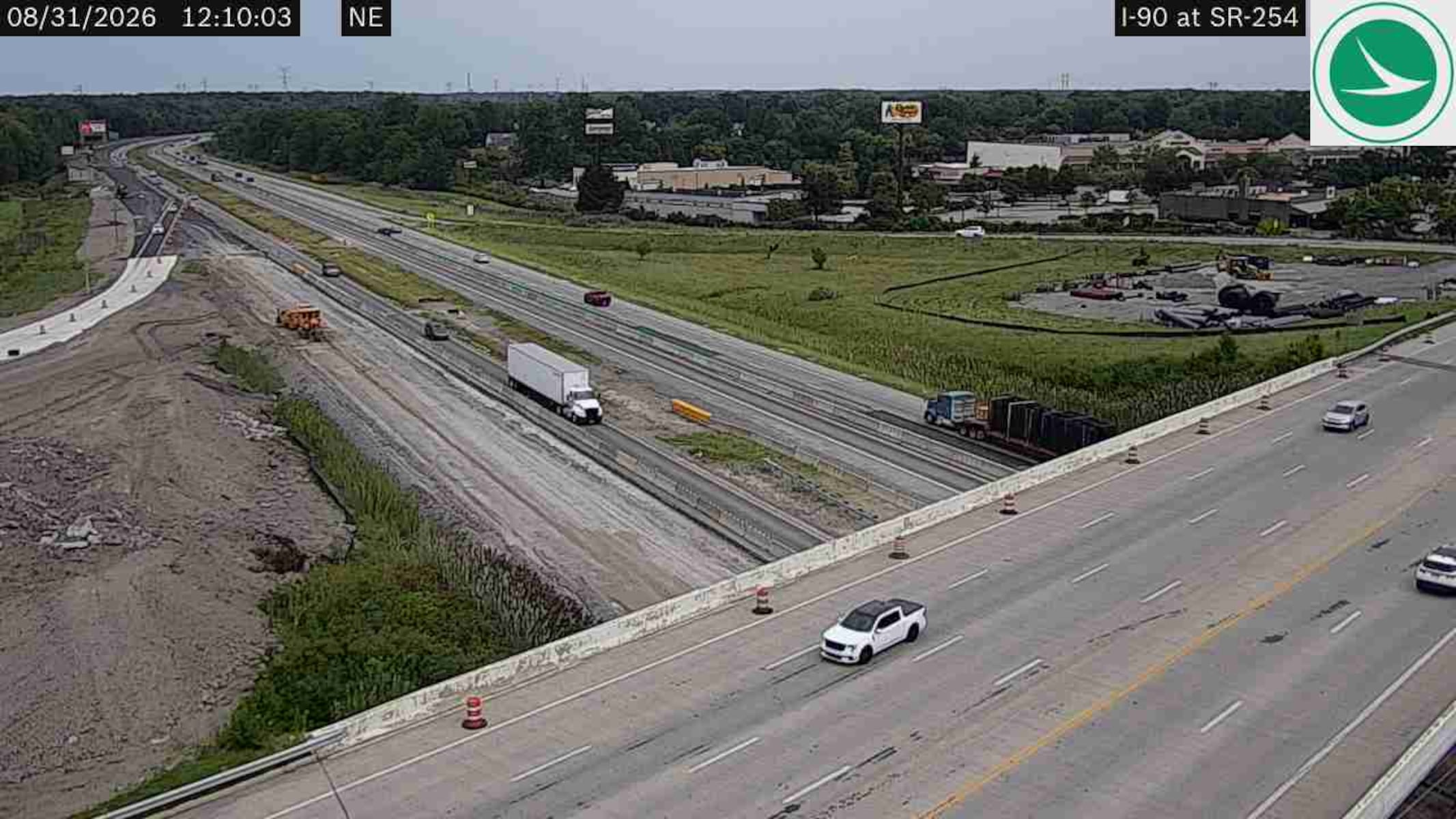 I-90 interchange ramp in Lorain County will close for two weeks