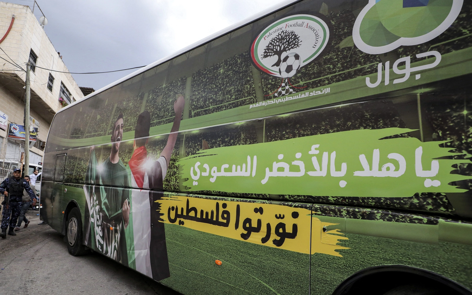 Palestinian football returns amid joy, grief