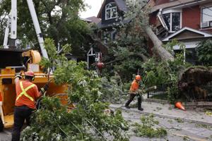 About 100 remain without power days after intense storm: Toronto Hydro