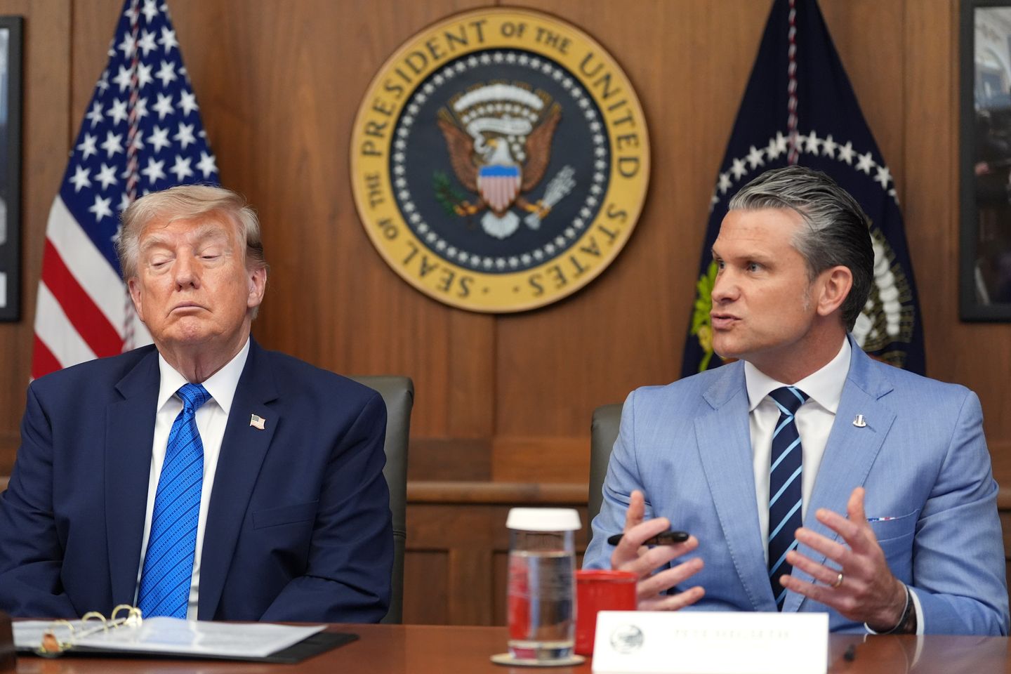 Democrats mull impeaching Trump, Hegseth in 2027