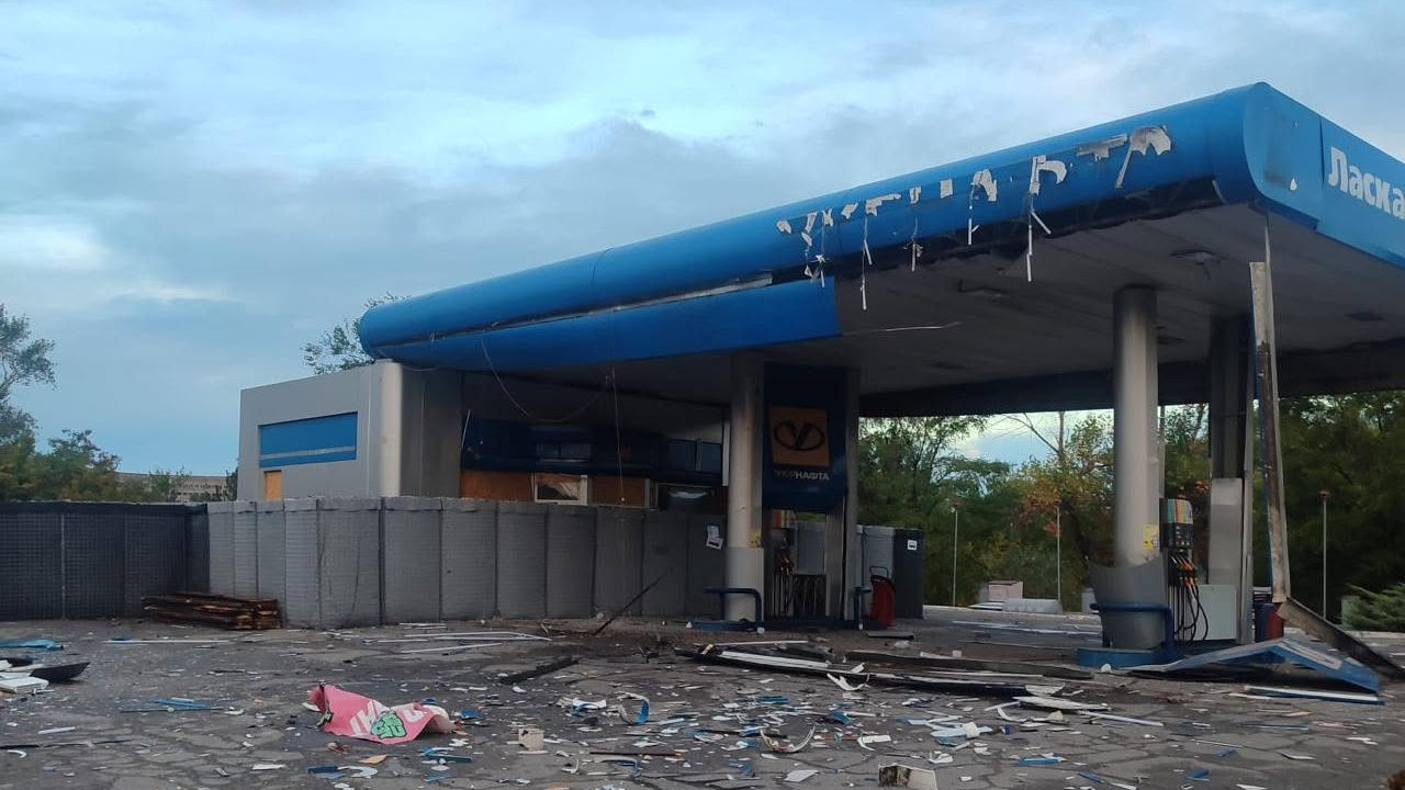 Russia has attacked four Ukrainian petrol stations over past 24 hours – photos