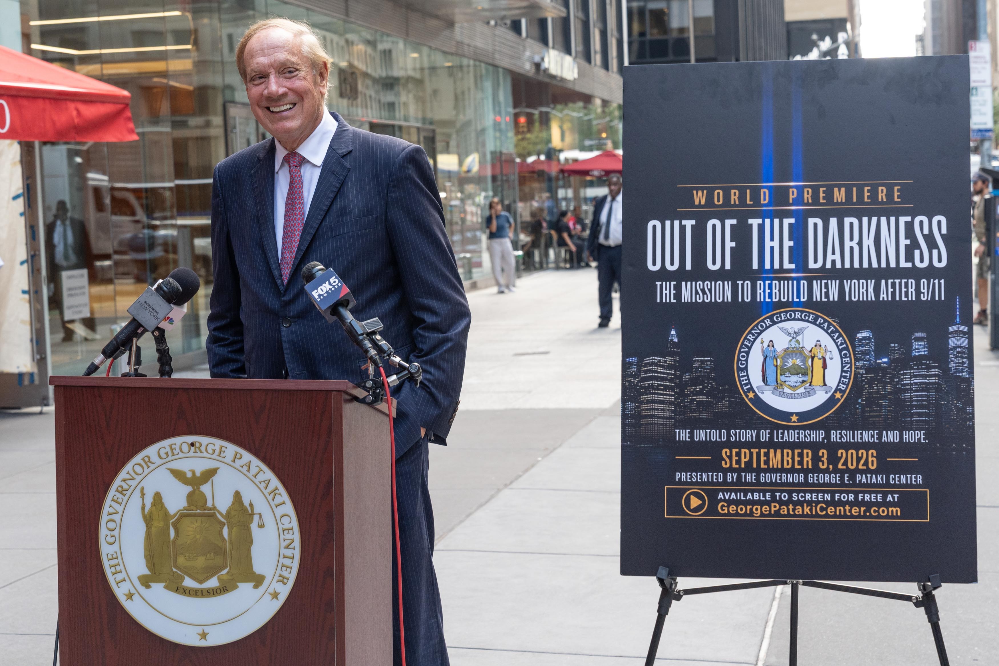 Former NY Gov. George Pataki reveals he has 9/11-related illness days before 25th anniversary