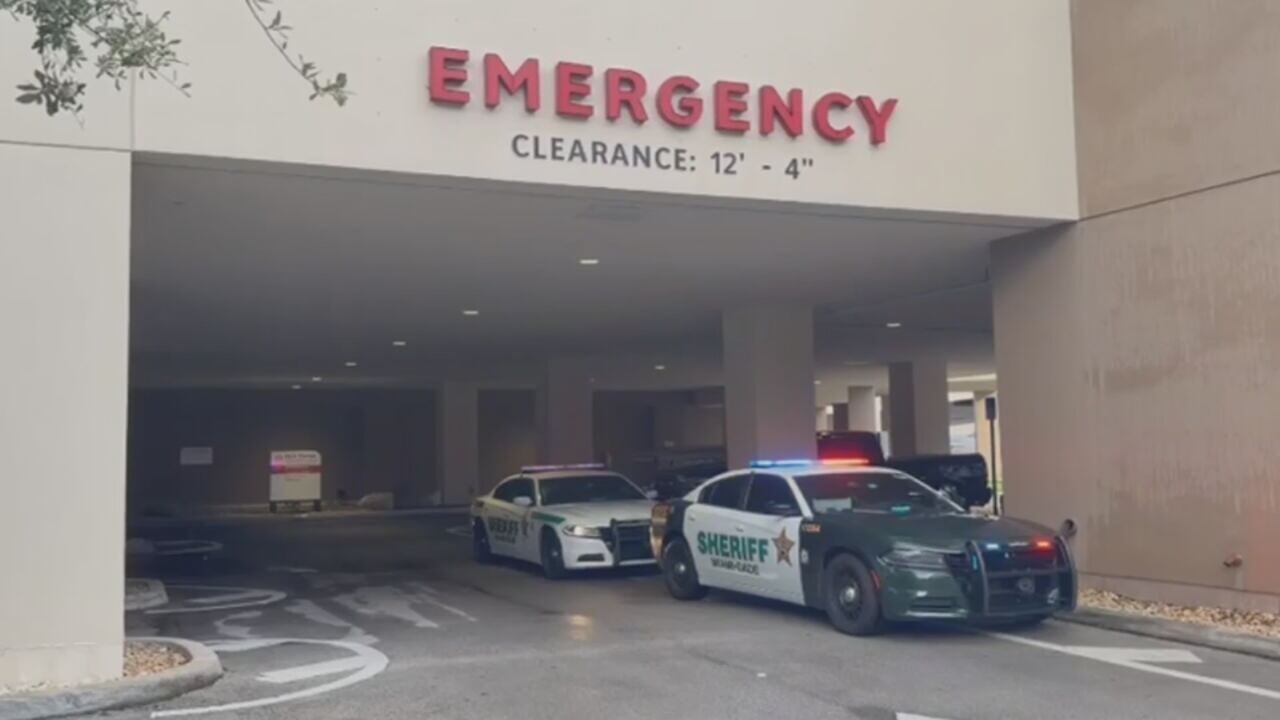 Florida deputy hospitalized after lightning strikes vehicle