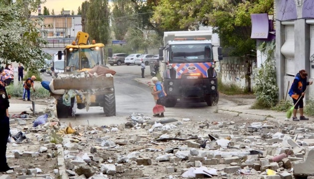Russian strike destroys garage cooperative in Dnipro, security guard killed