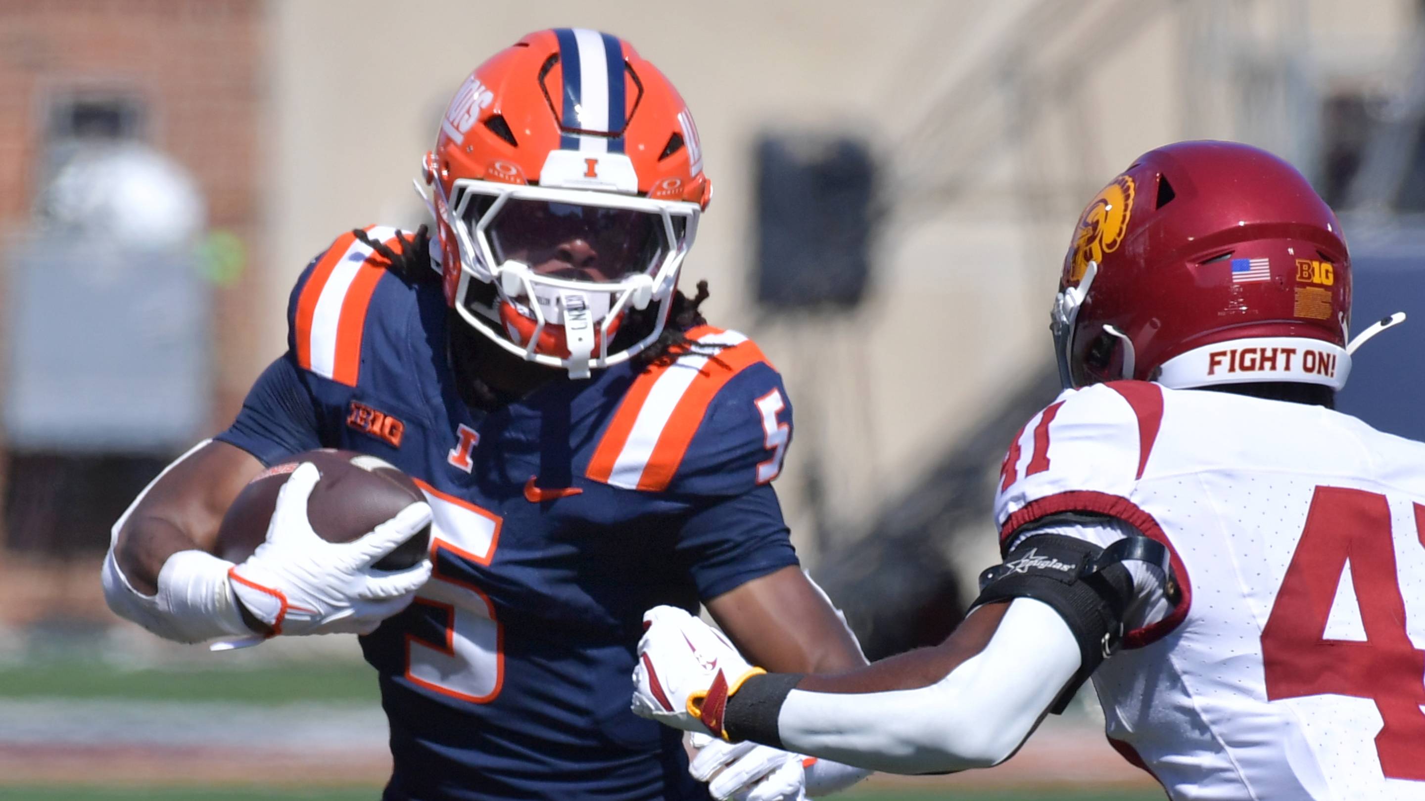 Ca'Lil Valentine Answered Illinois' RB1 Question Loud and Clear in Week 1