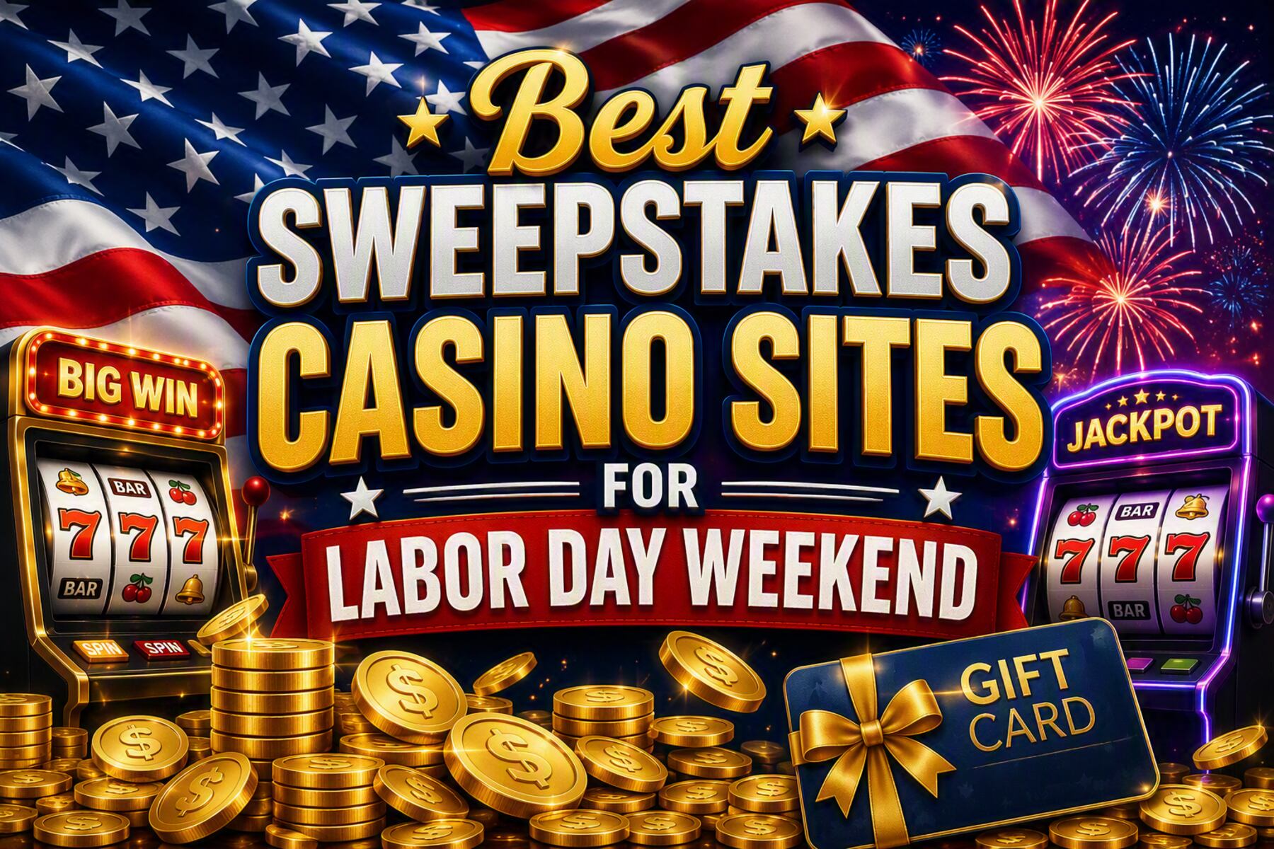 Sweepstakes casinos list: The full run of sites worth a play this long weekend