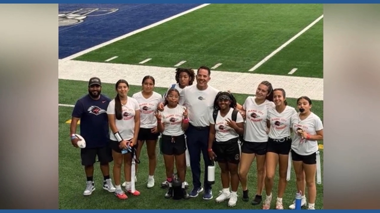 San Antonio girls find opportunity, future in growing flag football program