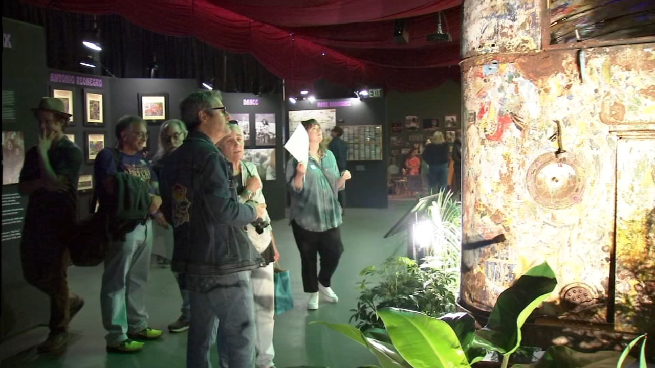Exhibit paying tribute to iconic Grateful Dead opens in SF's Golden Gate Park: Here's a look