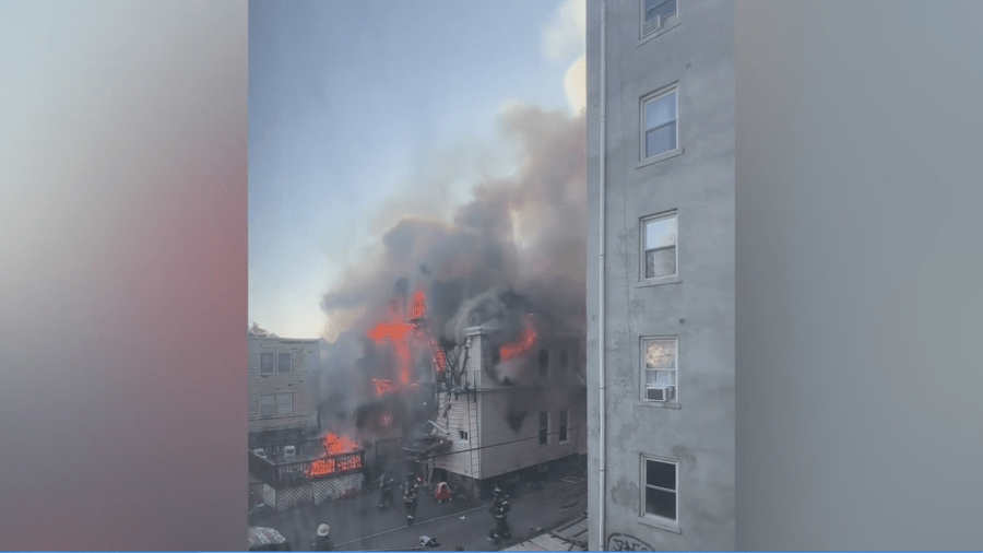NJ woman seriously injured jumping from window during house fire