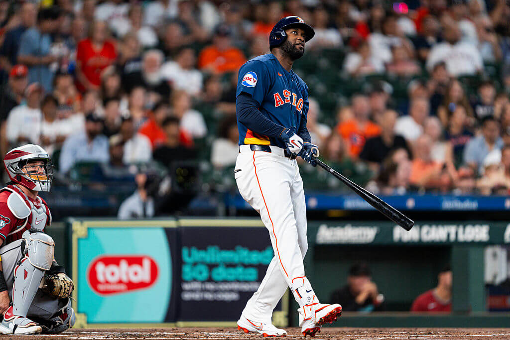 Yordan Alvarez finally hit his milestone homer, but Astros still need more