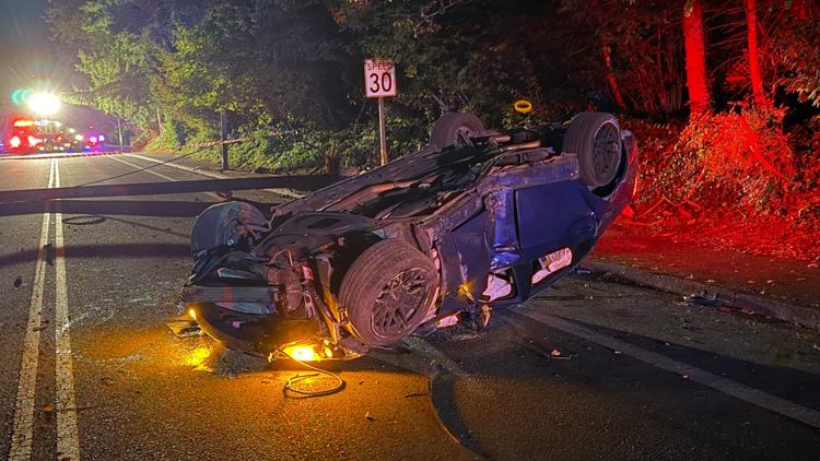 Lake Oswego man faces DUI and assault charges after rollover crash, police say