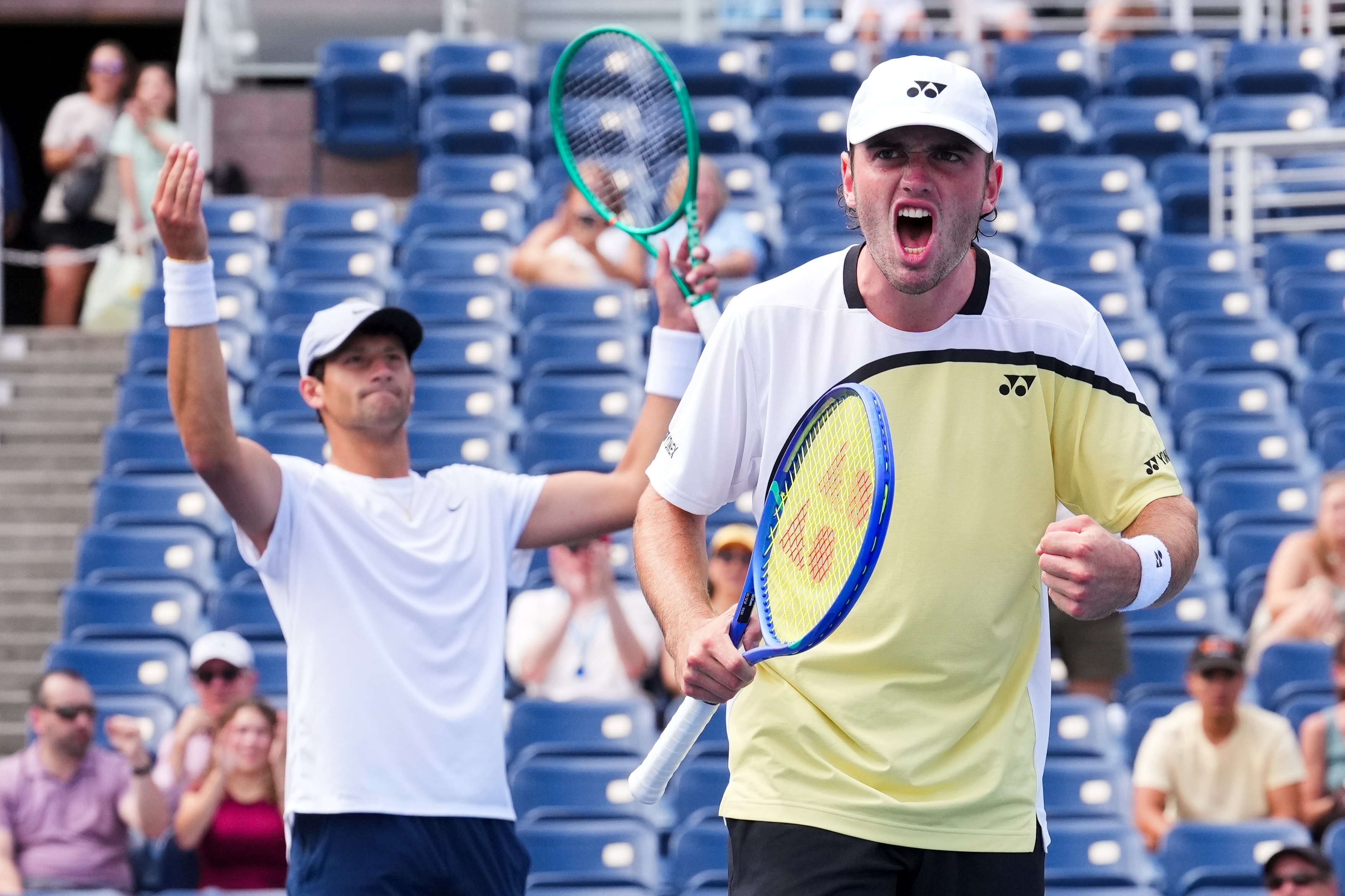 Young American doubles duo pulls off another upset at US Open
