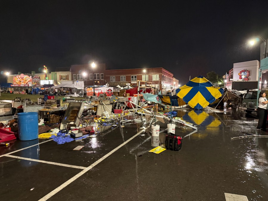 PHOTOS: Sunday evening storms leave damage throughout Kansas City metro