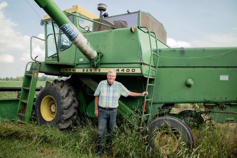 Squeezed by a tough economy, many farmers are relying on decades-old machinery