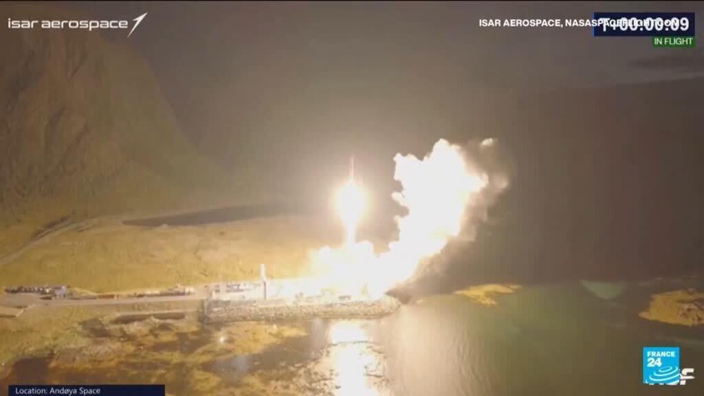 German startup carries out Europe's first commercial space launch