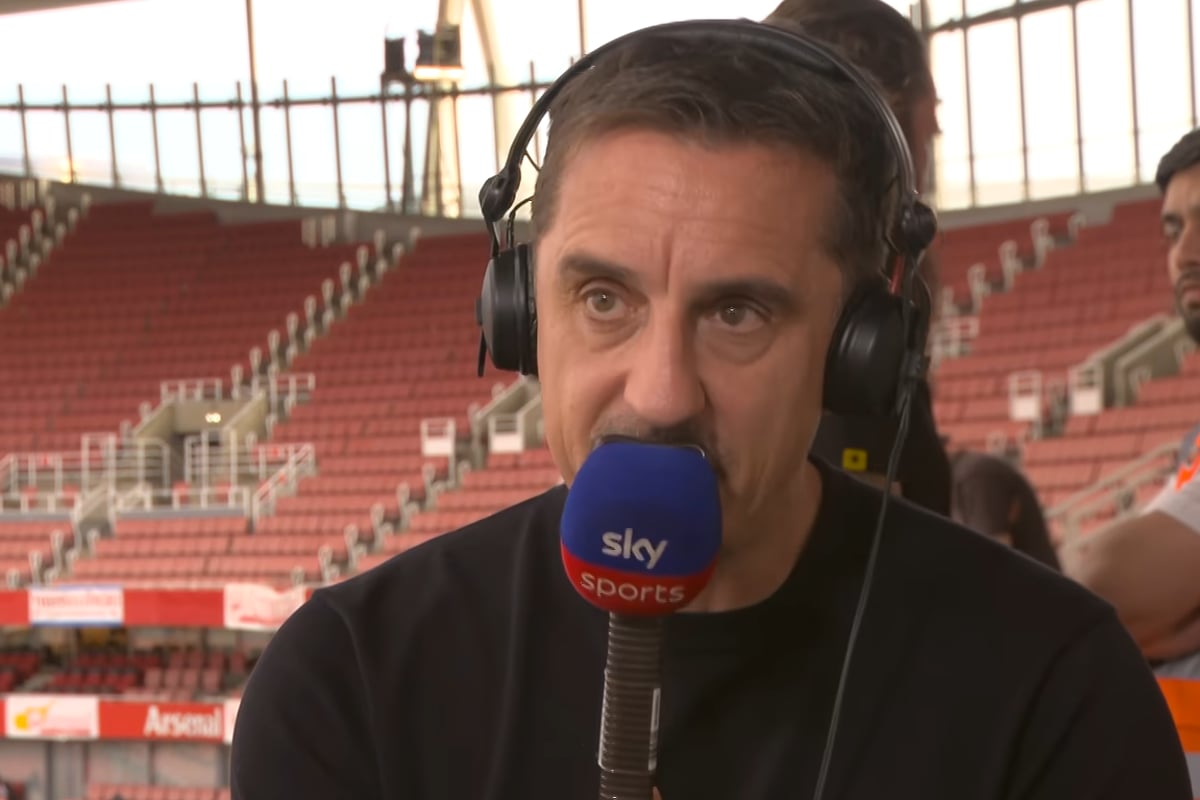 Gary Neville predicts where Chelsea will finish this season after Arsenal defeat