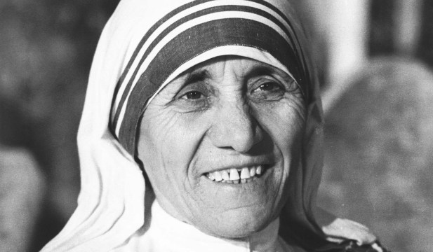 Mother Teresa Is Looking at You
