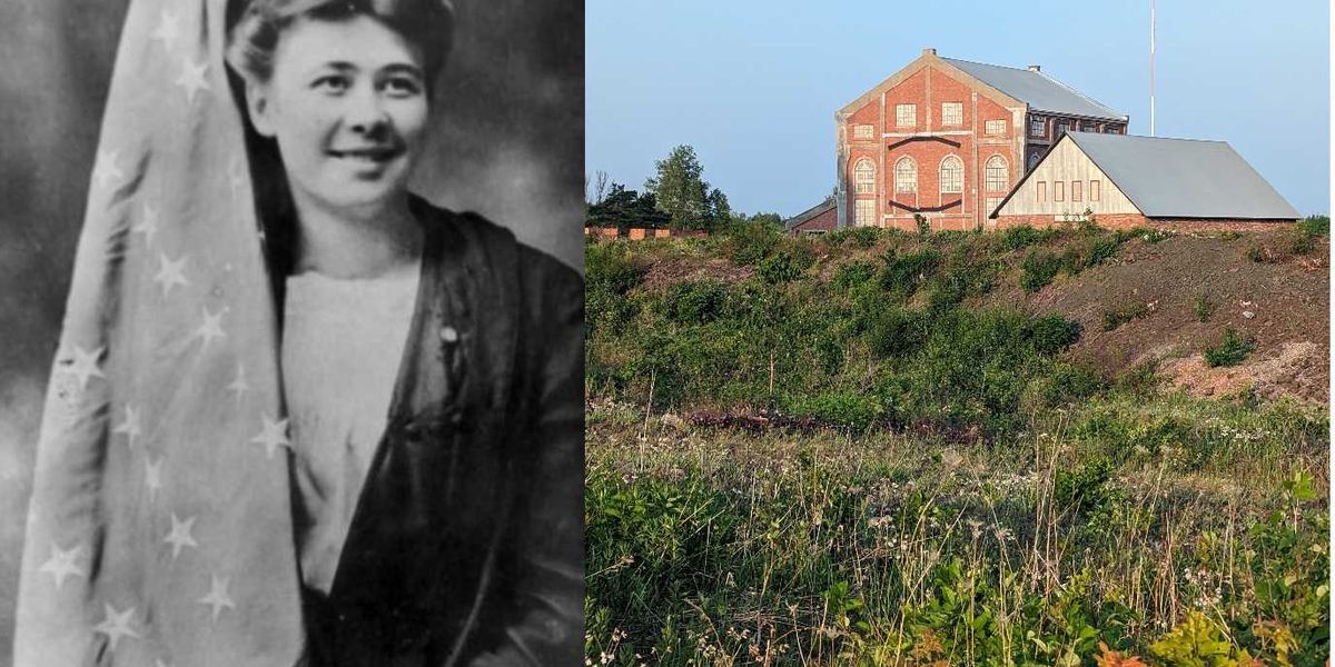 'Big Annie,' the 'Joan of Arc' of the Michigan copper-mine strike, lives on
