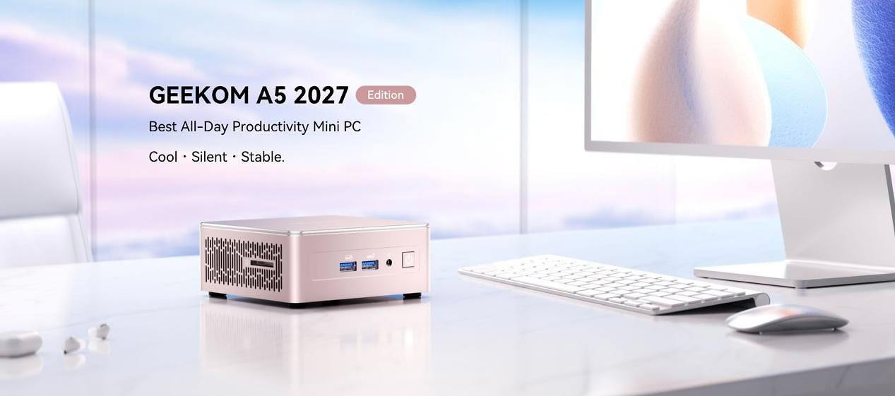 (PR) Geekom Launches the A5 2027 Edition Mini PC