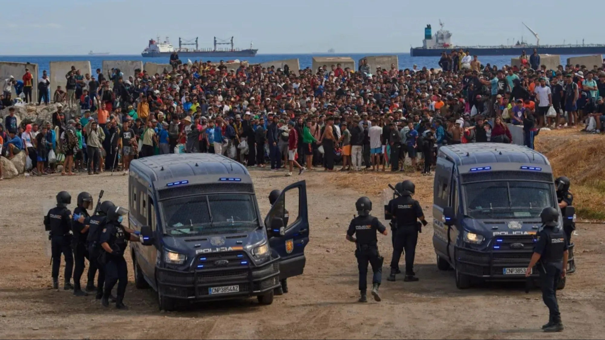 Fears of a second mass ‘invasion’ as Ceuta border force on high alert over calls for march to ‘liberate enclave’