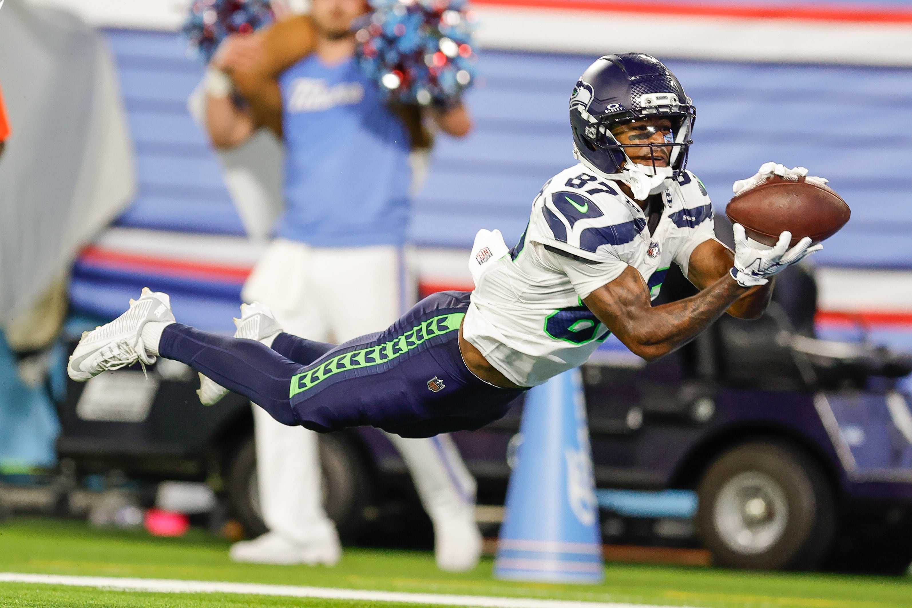 From substitute teacher to the NFL, persistence pays off for Seahawks WR Foster
