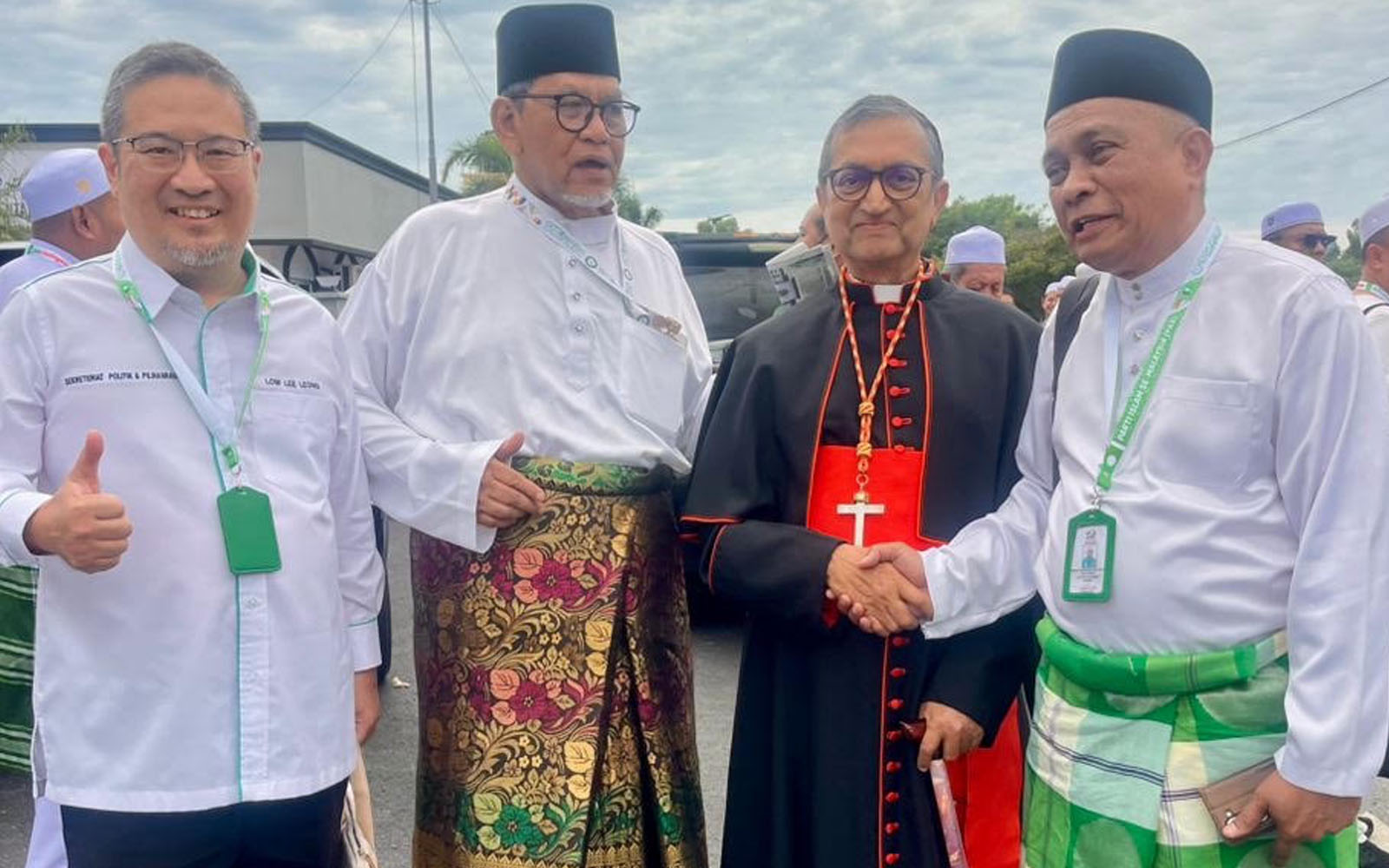 Cardinal Sebastian obliges his PAS friend, notching a landmark in ties