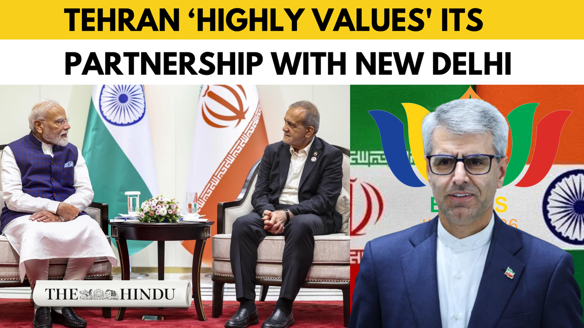 India-Iran Ties: Tehran signals strong partnership ahead of BRICS Summit