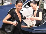 Maura Higgins slips into a plunging leotard as she works up a sweat at Dancing With The Stars rehearsals amid 'fix' row