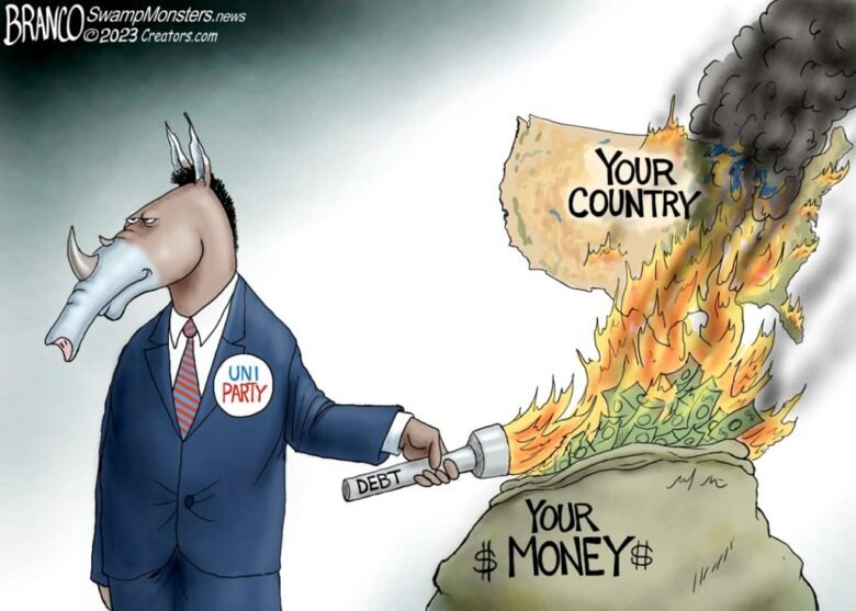 Uniparty Fiddles As America’s Middle Class Burns
