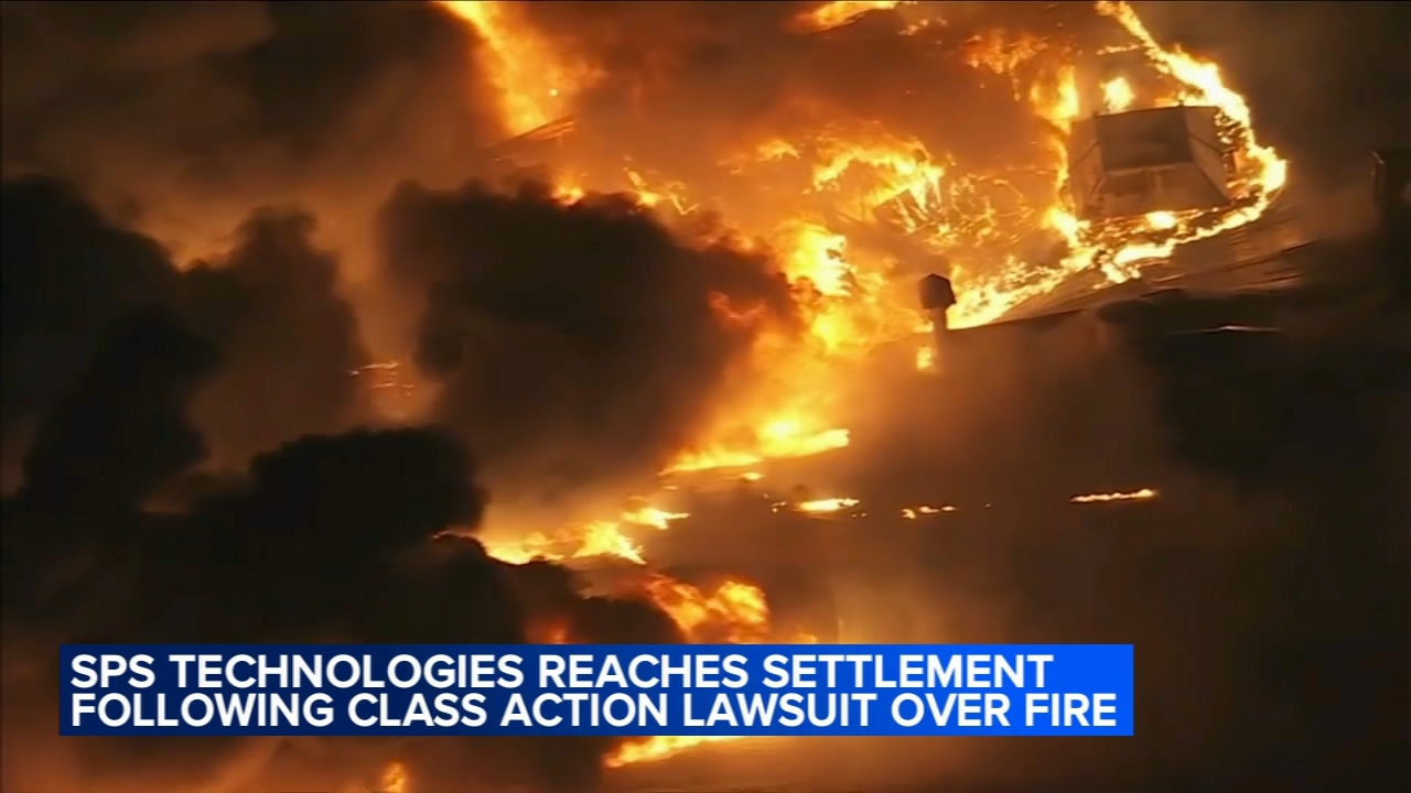 SPS Technologies reaches settlement in class action lawsuit filed over massive industrial fire
