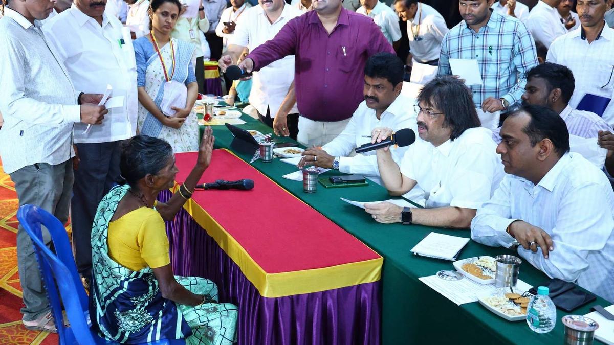 Praja Seva Abhiyana meeting held in Shikaripur