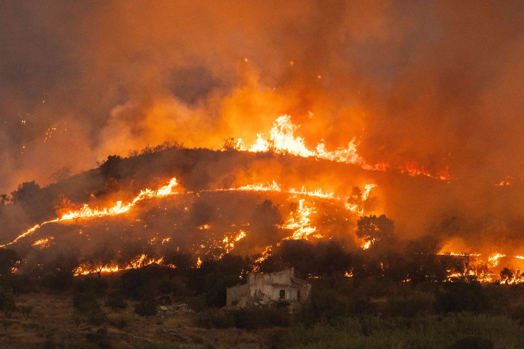 Brit expat dies in hospital months after getting trapped in village during devastating Spanish wildfires