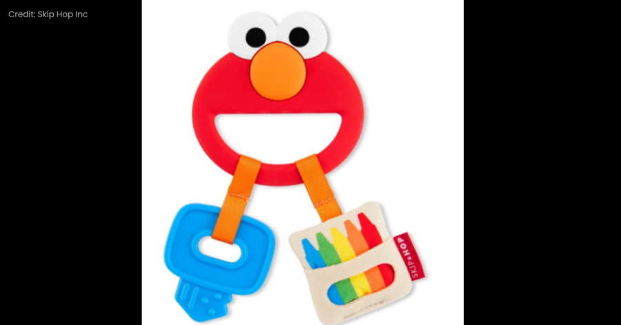 Elmo teether recalled due to risk of possible choking injury or death