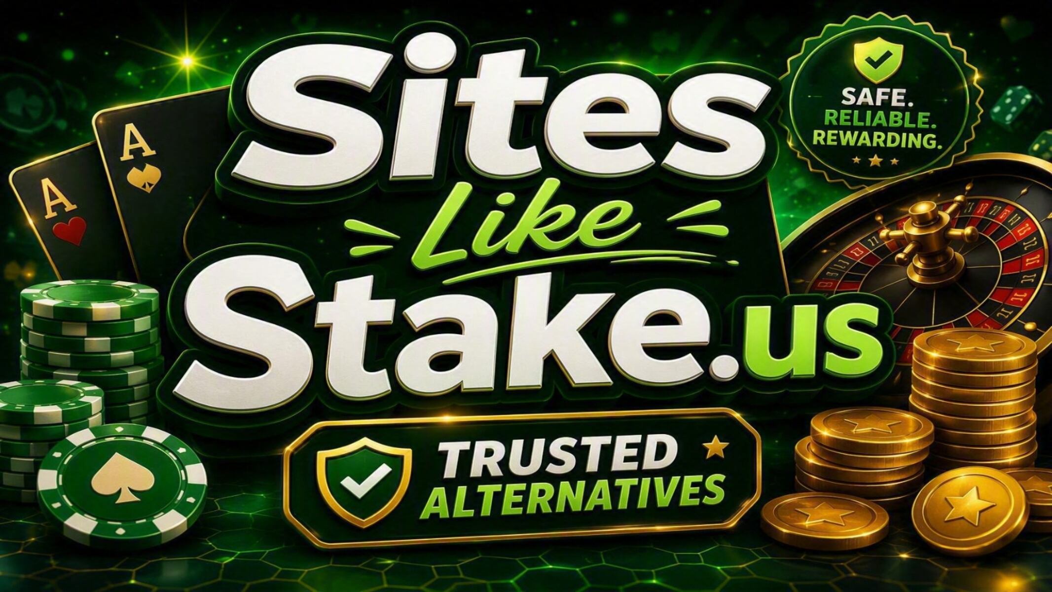 5 casinos like Stake.us worth a spin right now