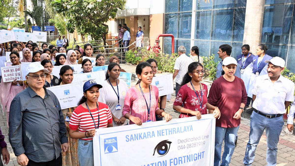 Walkathon held to raise awareness on eye donation