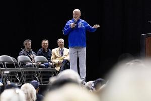 Nebraska astronaut Clayton Anderson honors veterans at State Fair