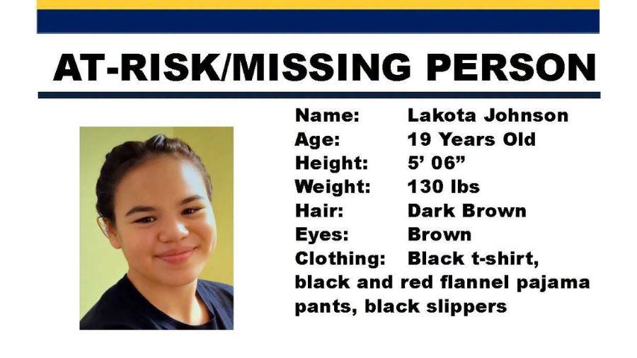 Missing Indigenous Person Alert issued for 19-year-old Lakota Johnson last seen in Everett