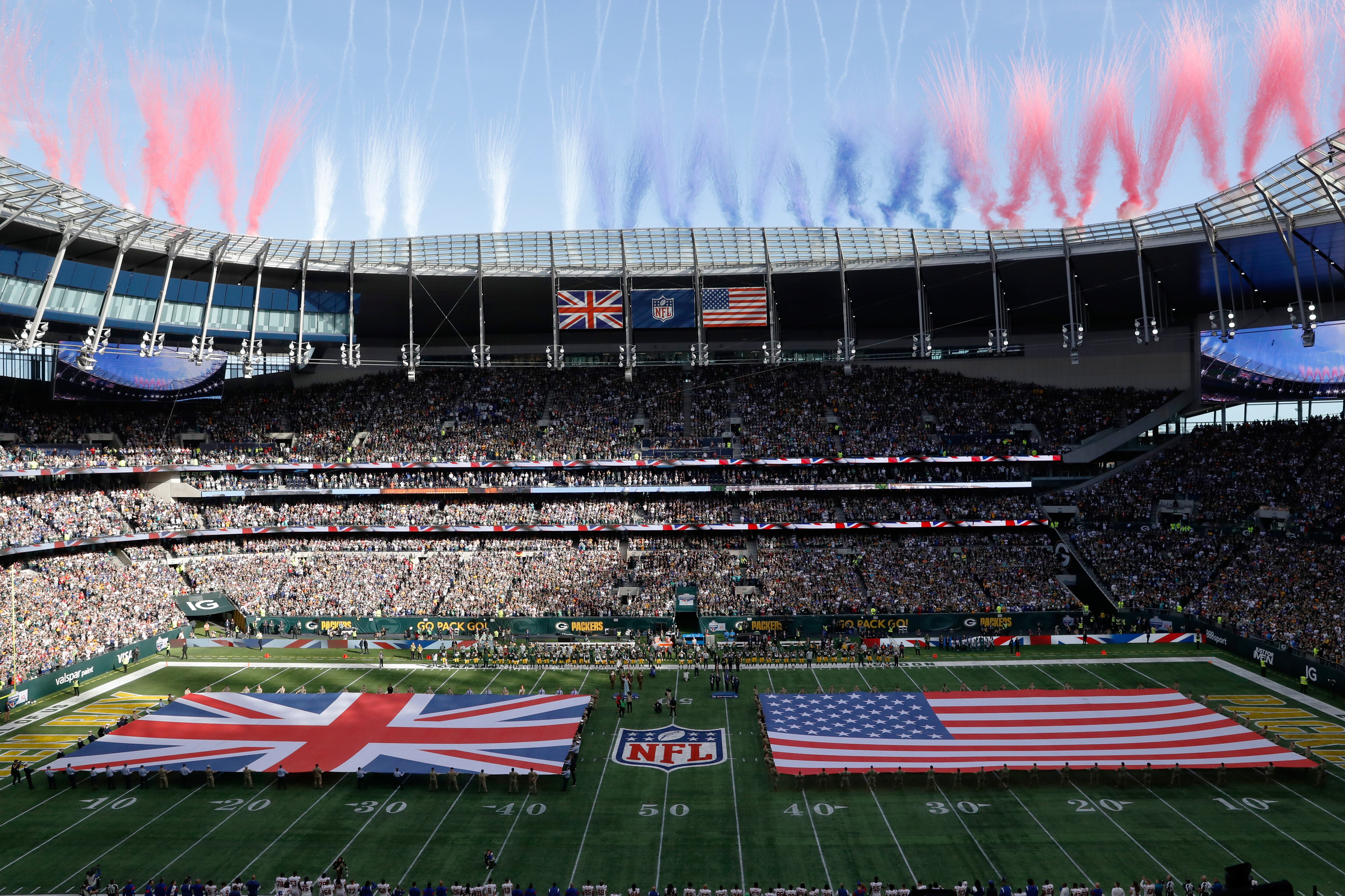 NFL fans in U.K. cite ticket prices and ‘team fatigue’ for unsold seats as London hosts trio of games